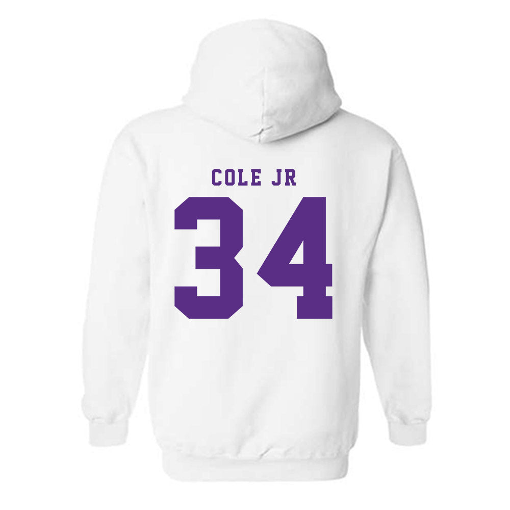 TCU - NCAA Football : Perry Cole Jr - Classic Shersey Hooded Sweatshirt-3