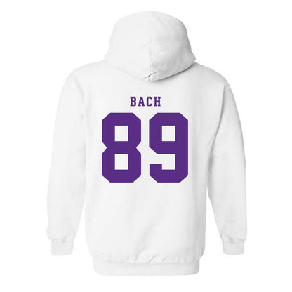 TCU - NCAA Football : Braden Bach - Classic Shersey Hooded Sweatshirt-3