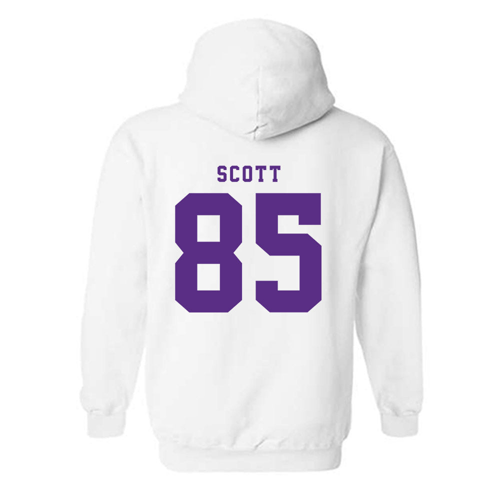 TCU - NCAA Football : James Scott - Classic Shersey Hooded Sweatshirt-3