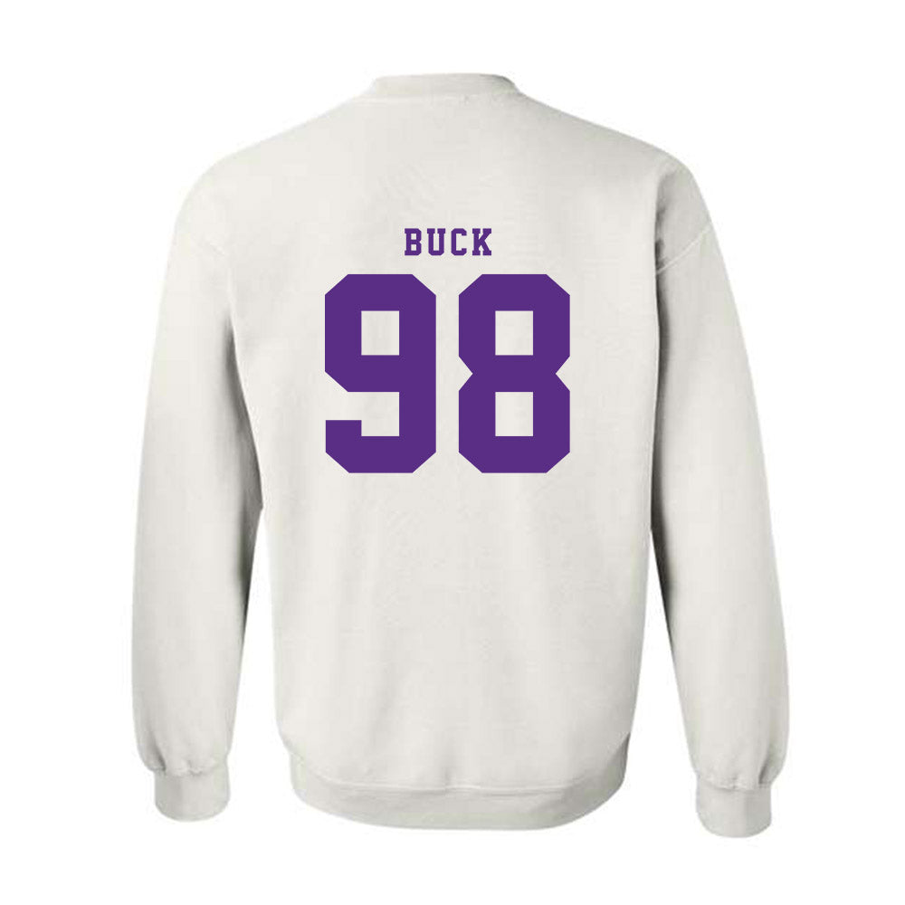 TCU - NCAA Football : Carter Buck - Classic Shersey Crewneck Sweatshirt-3