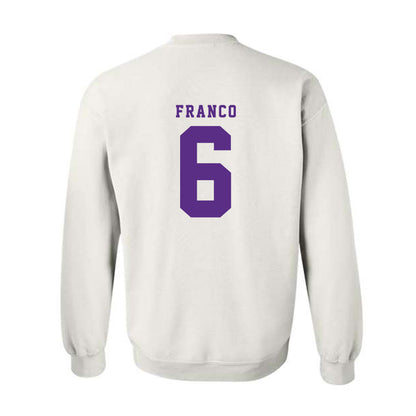 TCU - NCAA Baseball : Noah Franco - Classic Shersey Crewneck Sweatshirt-3