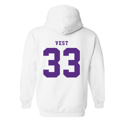 TCU - NCAA Women's Soccer : Grace Vest - Classic Shersey Hooded Sweatshirt-3