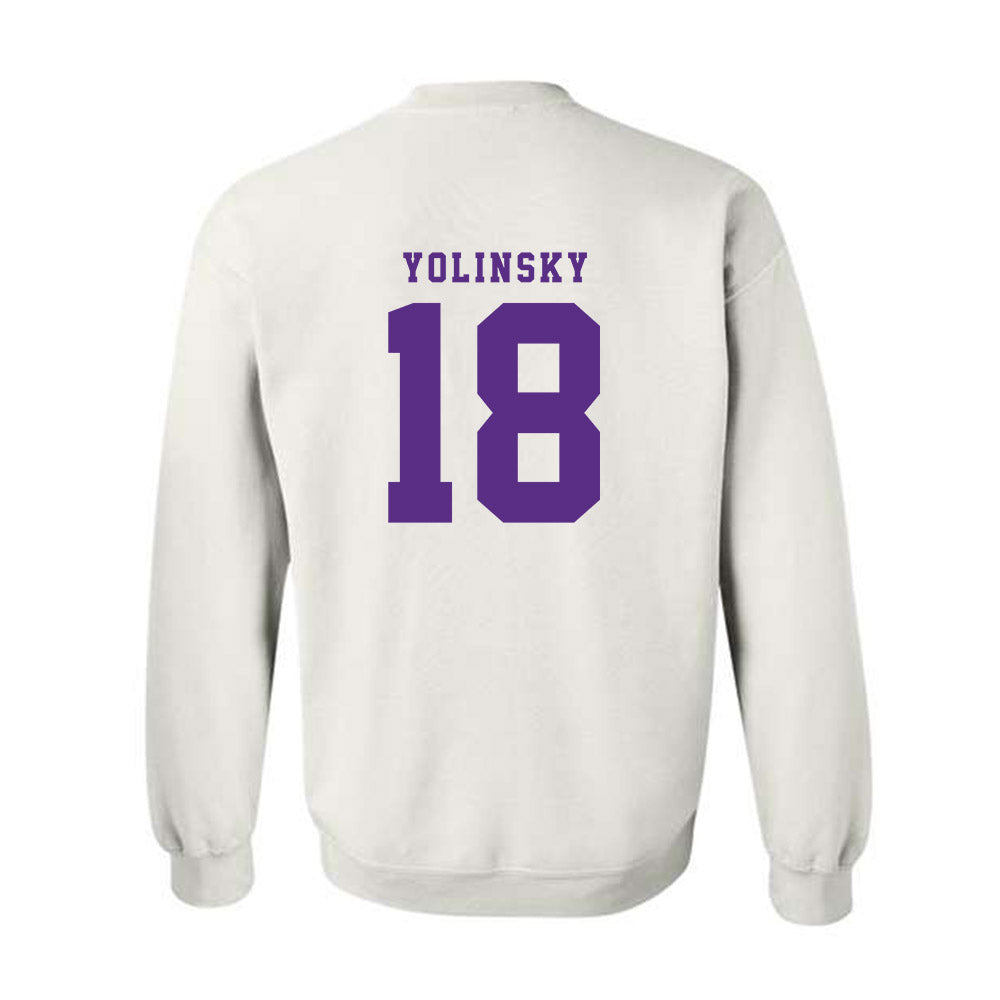 TCU - NCAA Women's Soccer : Emma Yolinsky - Classic Shersey Crewneck Sweatshirt-3