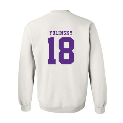 TCU - NCAA Women's Soccer : Emma Yolinsky - Classic Shersey Crewneck Sweatshirt-3