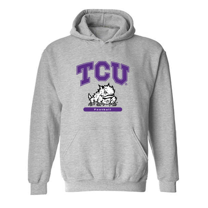 TCU - NCAA Football : Jesse Ford - Classic Shersey Hooded Sweatshirt-1