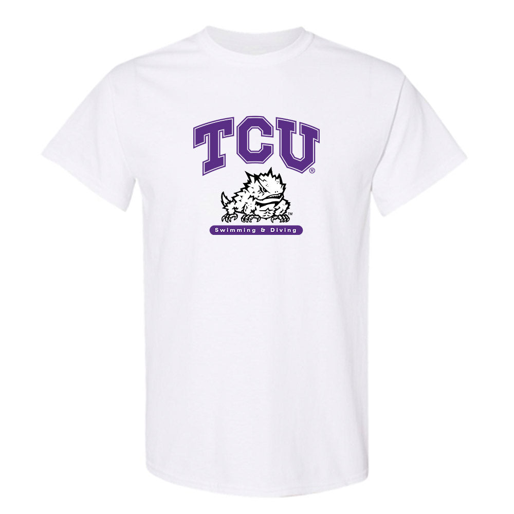TCU - NCAA Men's Swimming & Diving : Alec Purdy - Classic Shersey T-Shirt-0
