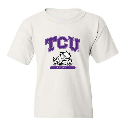 TCU - NCAA Baseball : James Bell - Classic Shersey Youth T-Shirt-0