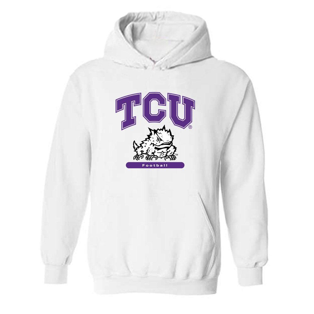 TCU - NCAA Football : Braden Bach - Classic Shersey Hooded Sweatshirt-0