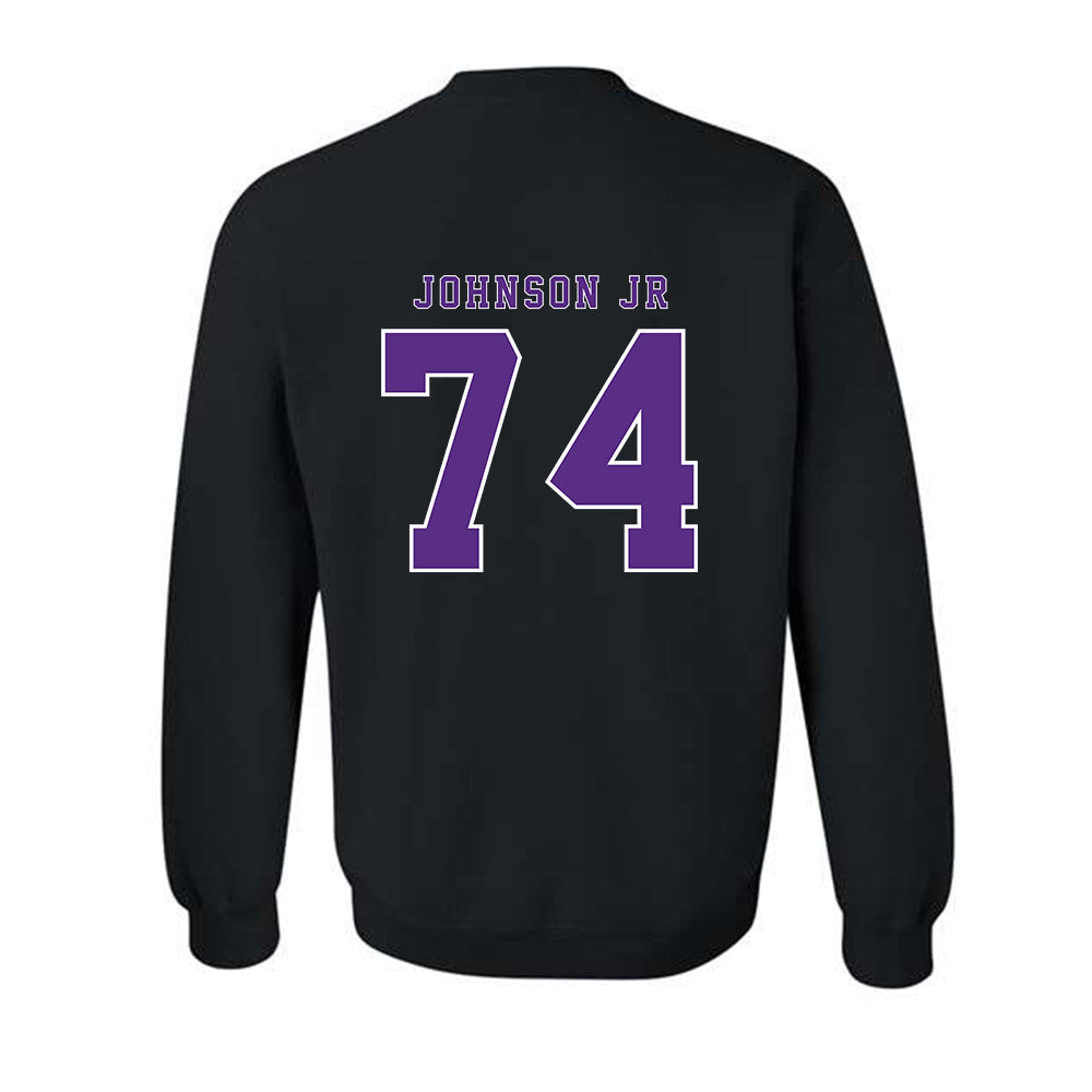 TCU - NCAA Football : Vincent Johnson Jr - Classic Shersey Crewneck Sweatshirt-5