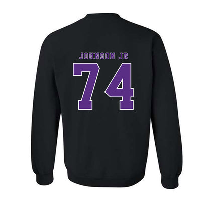 TCU - NCAA Football : Vincent Johnson Jr - Classic Shersey Crewneck Sweatshirt-5