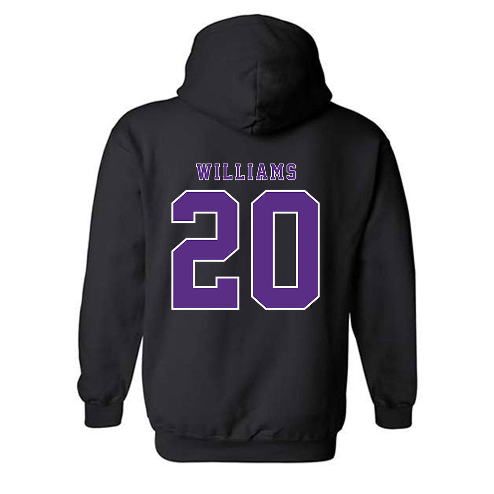TCU - NCAA Football : Anthony Williams - Classic Shersey Hooded Sweatshirt-5