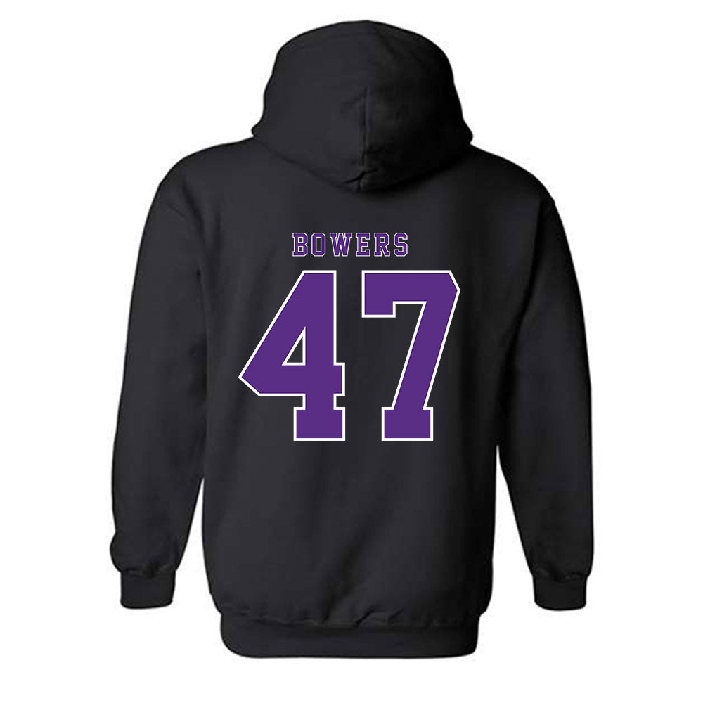 TCU - NCAA Football : Aaron Bowers - Classic Shersey Hooded Sweatshirt-5