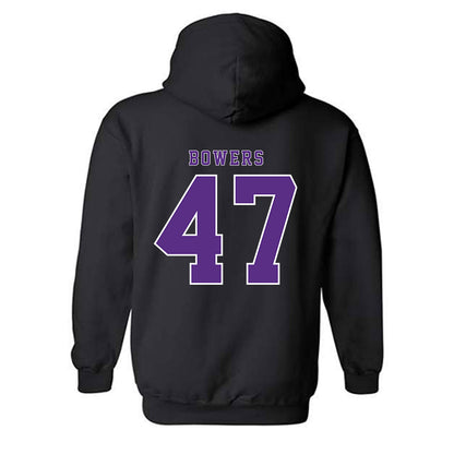 TCU - NCAA Football : Aaron Bowers - Classic Shersey Hooded Sweatshirt-5