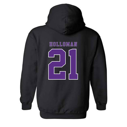 TCU - NCAA Women's Volleyball : Morgan Holloman - Classic Shersey Hooded Sweatshirt-5
