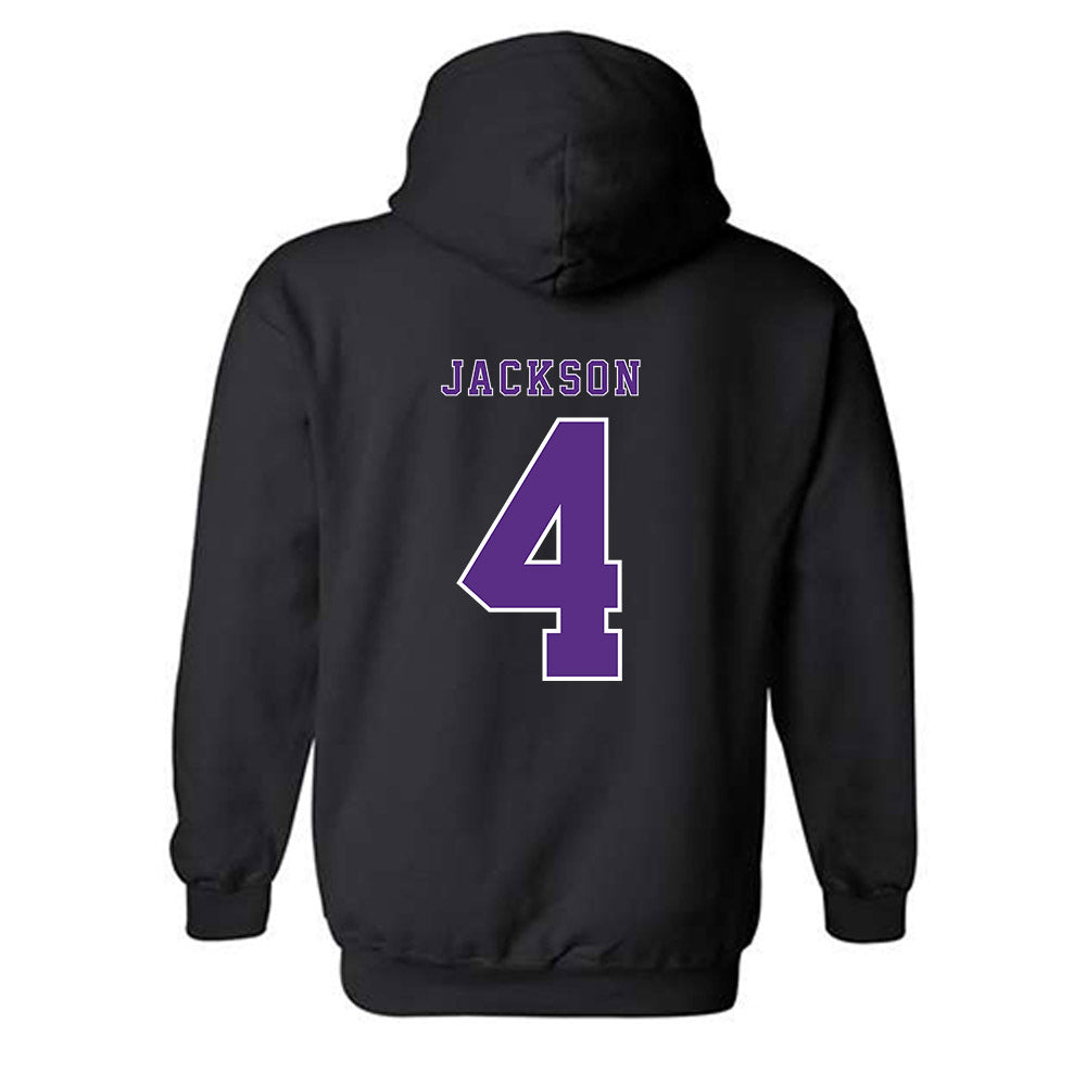 TCU - NCAA Football : Gil Jackson - Classic Shersey Hooded Sweatshirt-5