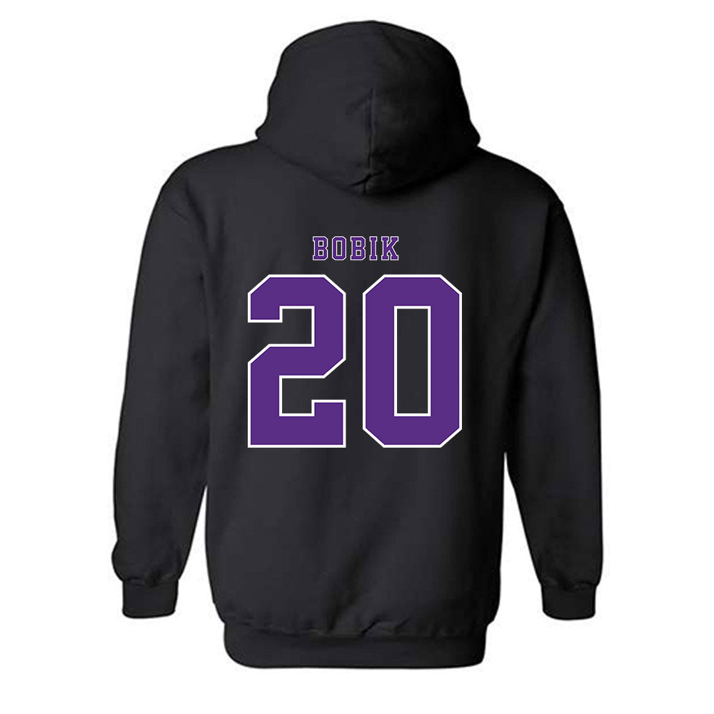 TCU - NCAA Women's Volleyball : Blaykli Bobik - Classic Shersey Hooded Sweatshirt-5