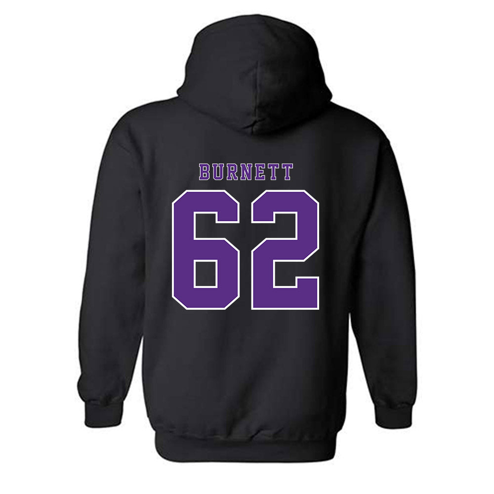 TCU - NCAA Football : Jordan Burnett - Classic Shersey Hooded Sweatshirt-5