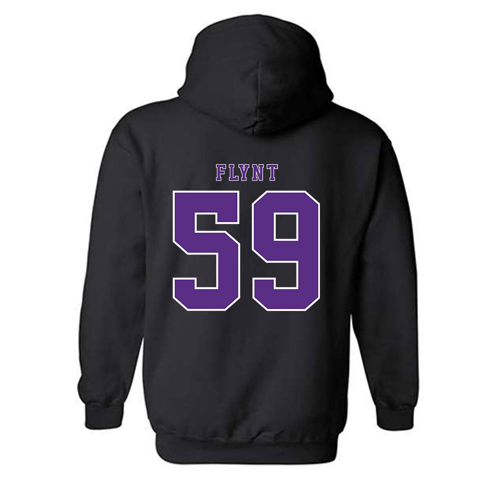 TCU - NCAA Football : Maddox Flynt - Classic Shersey Hooded Sweatshirt-5