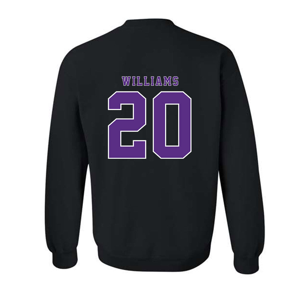 TCU - NCAA Football : Anthony Williams - Classic Shersey Crewneck Sweatshirt-5