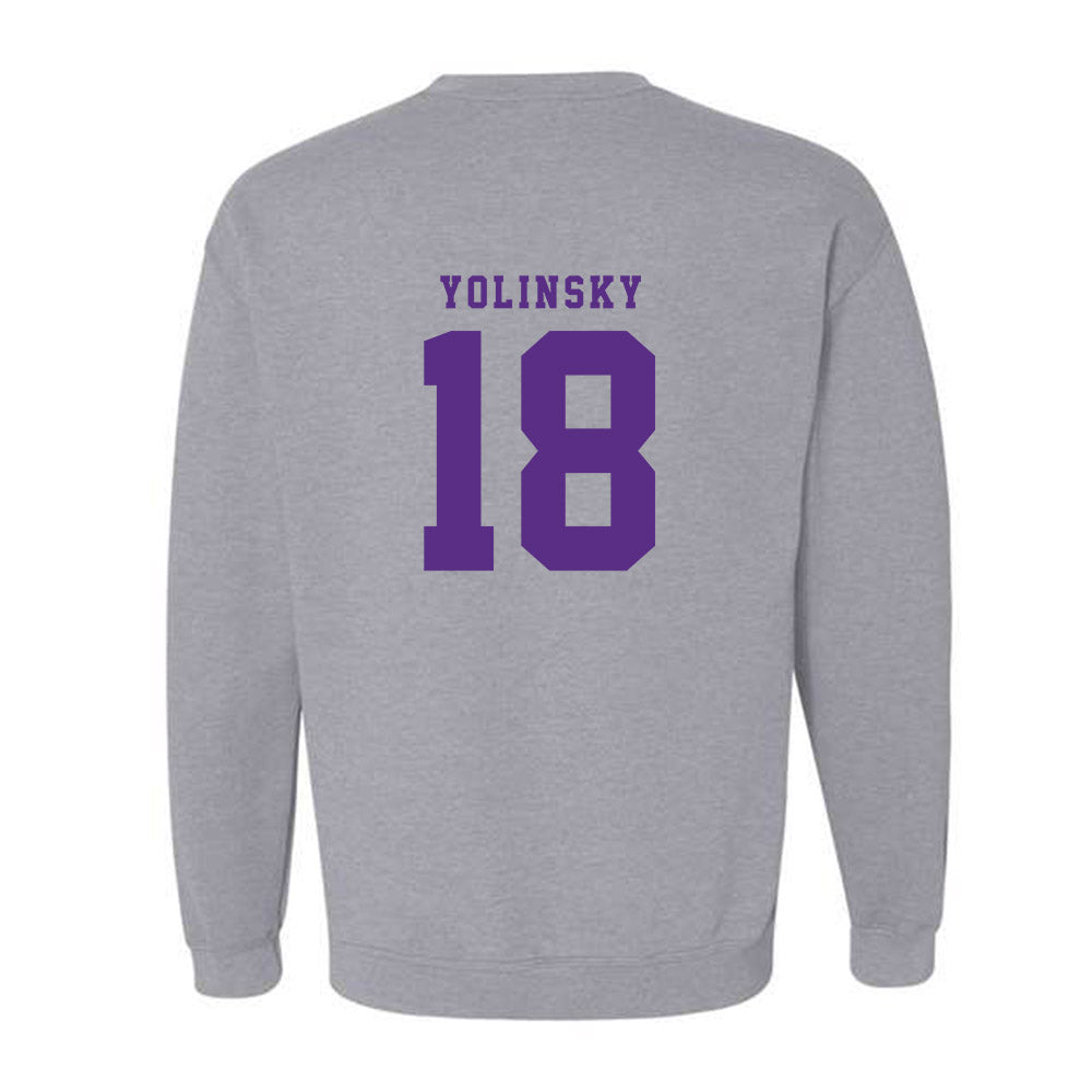 TCU - NCAA Women's Soccer : Emma Yolinsky - Classic Shersey Crewneck Sweatshirt-4
