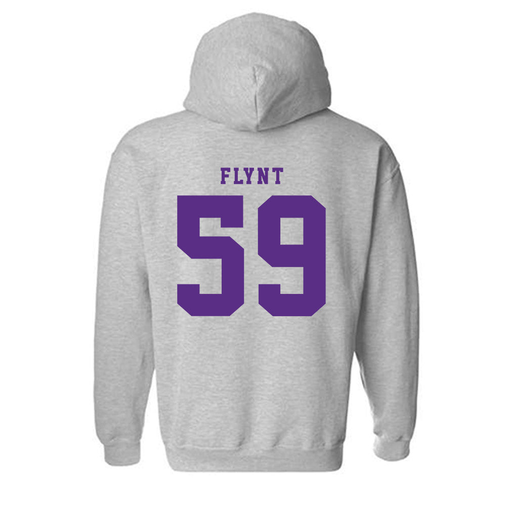 TCU - NCAA Football : Maddox Flynt - Classic Shersey Hooded Sweatshirt-4