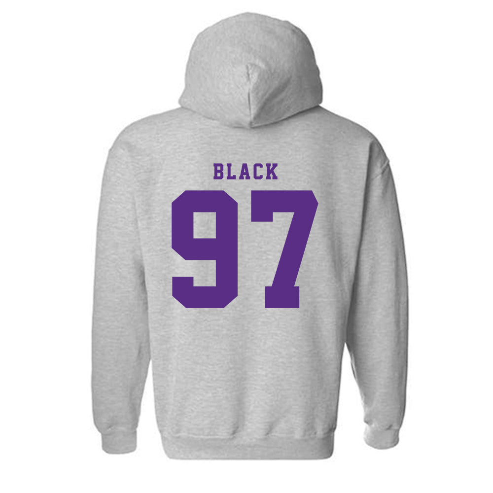 TCU - NCAA Football : Easton Black - Classic Shersey Hooded Sweatshirt