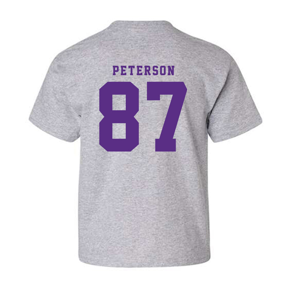 TCU - NCAA Football : Mason Peterson - Classic Shersey Youth T-Shirt-4
