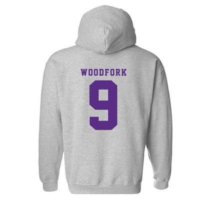 TCU - NCAA Football : Chad Woodfork - Classic Shersey Hooded Sweatshirt-4