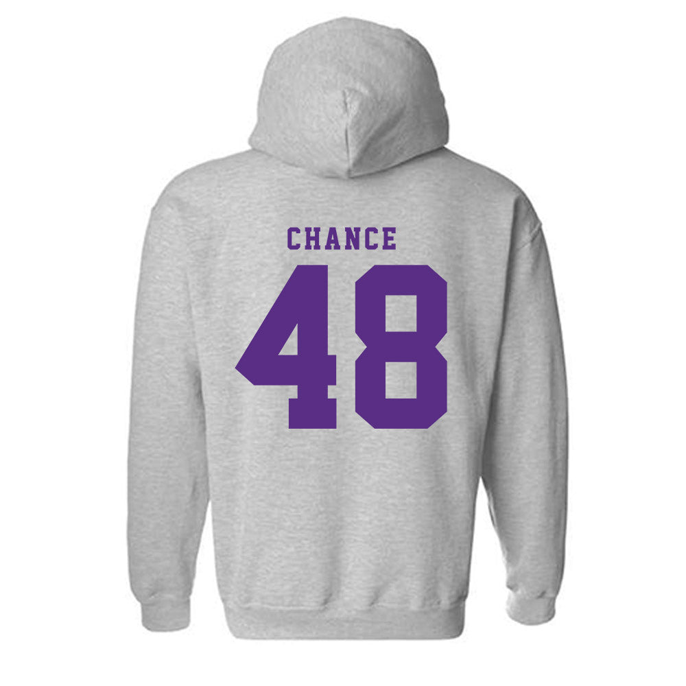 TCU - NCAA Football : John Chance - Classic Shersey Hooded Sweatshirt-4