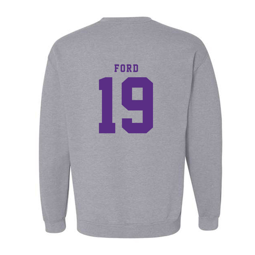 TCU - NCAA Football : Jesse Ford - Classic Shersey Crewneck Sweatshirt-4