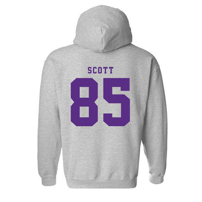 TCU - NCAA Football : James Scott - Classic Shersey Hooded Sweatshirt-4