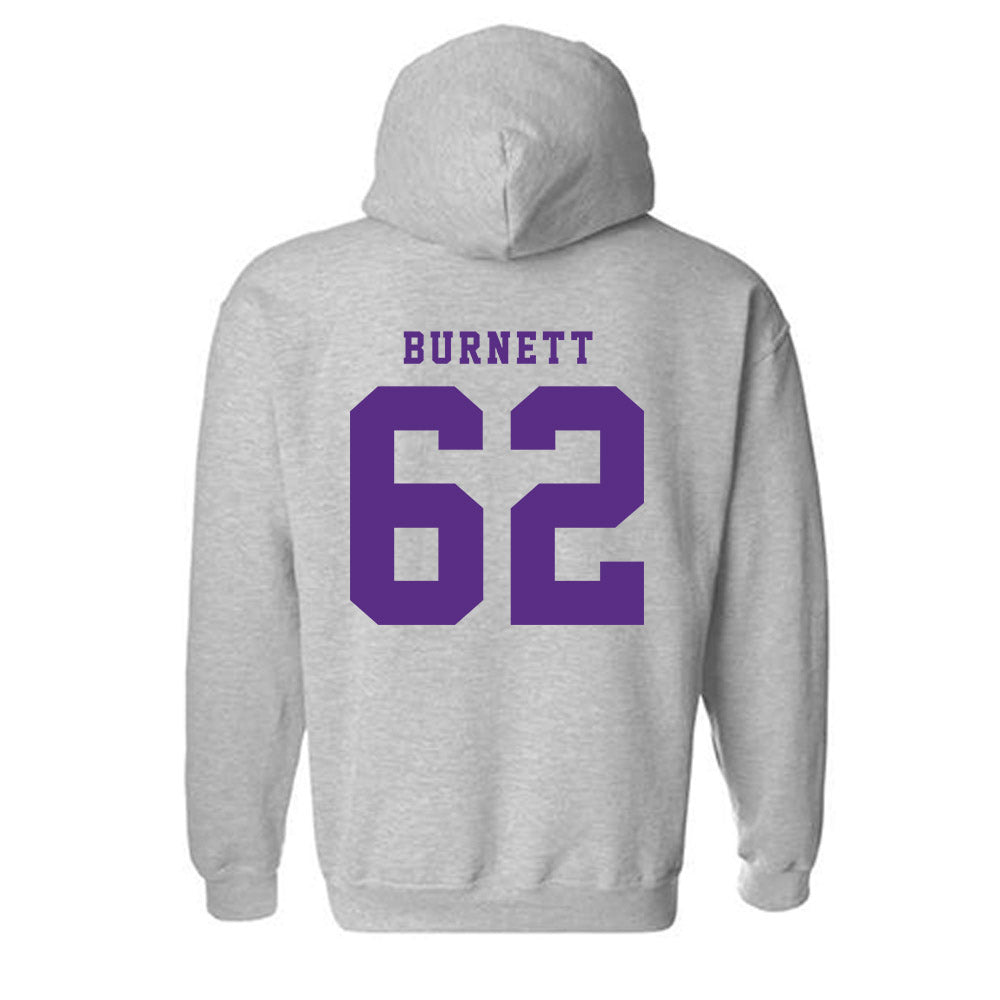 TCU - NCAA Football : Jordan Burnett - Classic Shersey Hooded Sweatshirt-4