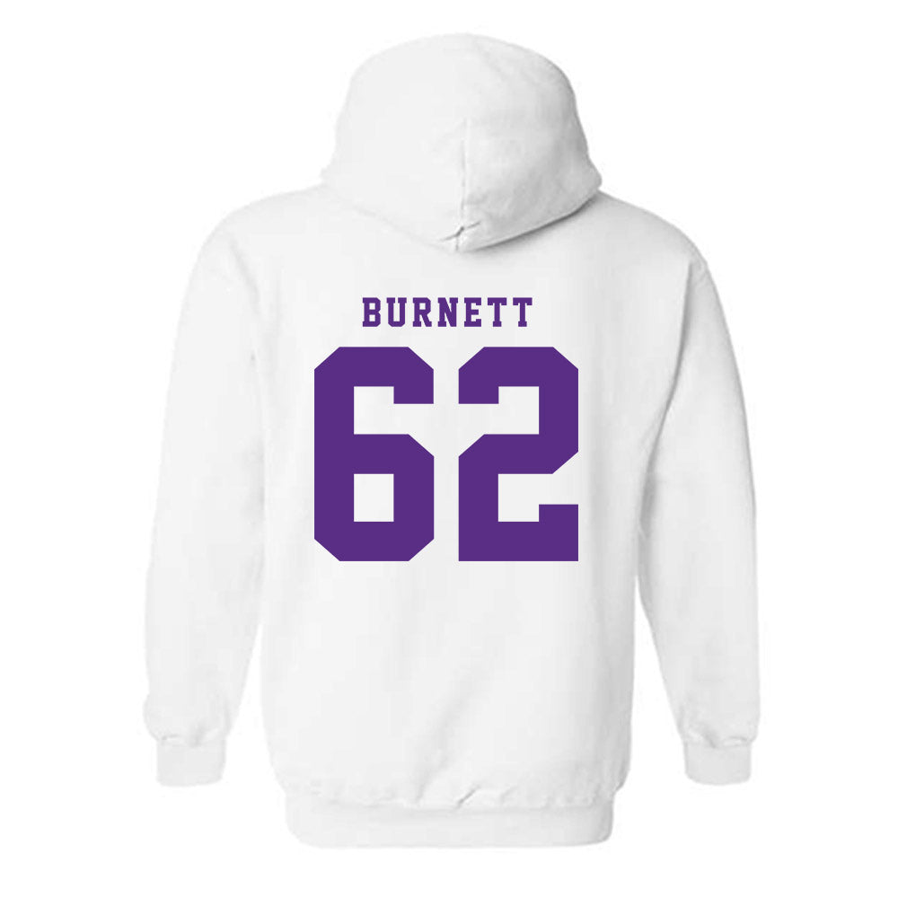 TCU - NCAA Football : Jordan Burnett - Classic Shersey Hooded Sweatshirt-3