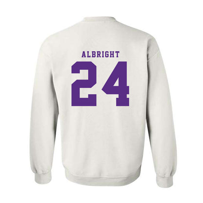 TCU - NCAA Football : Joseph Albright - Classic Shersey Crewneck Sweatshirt-3