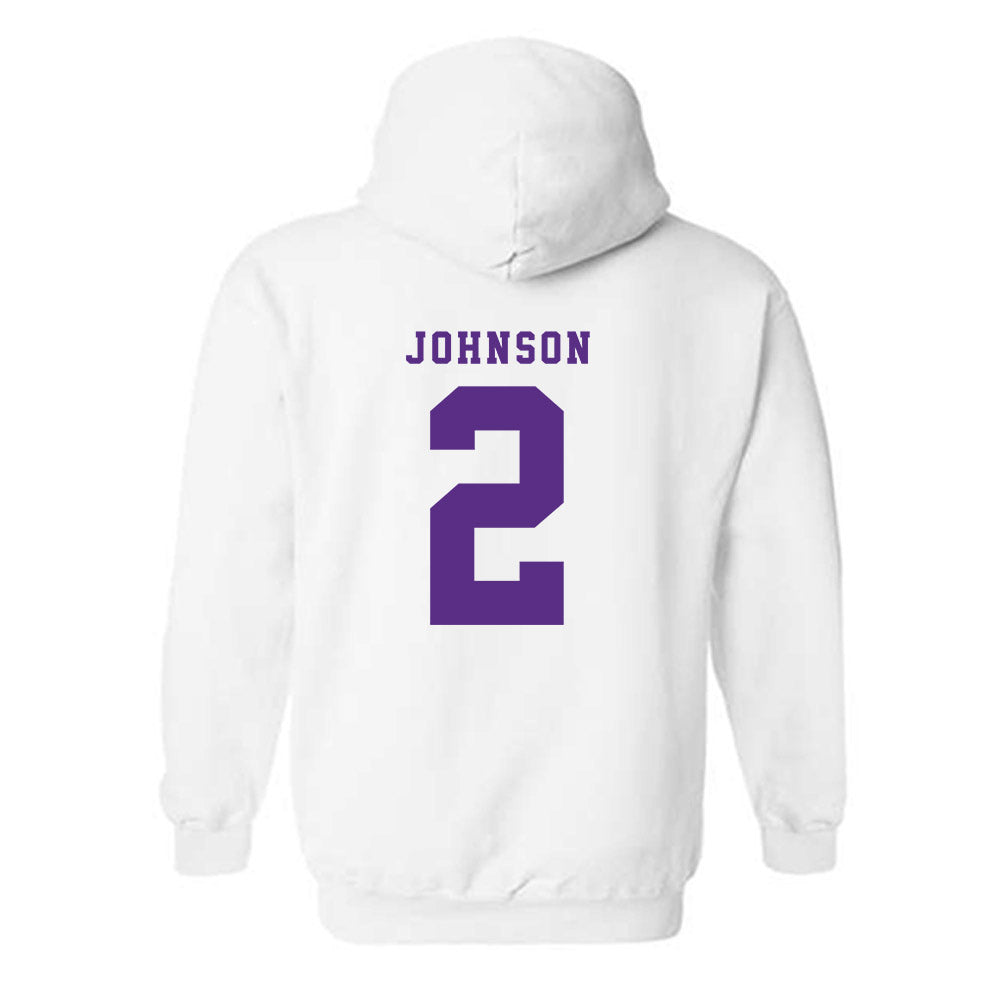 TCU - NCAA Football : Jamel Johnson - Classic Shersey Hooded Sweatshirt-3