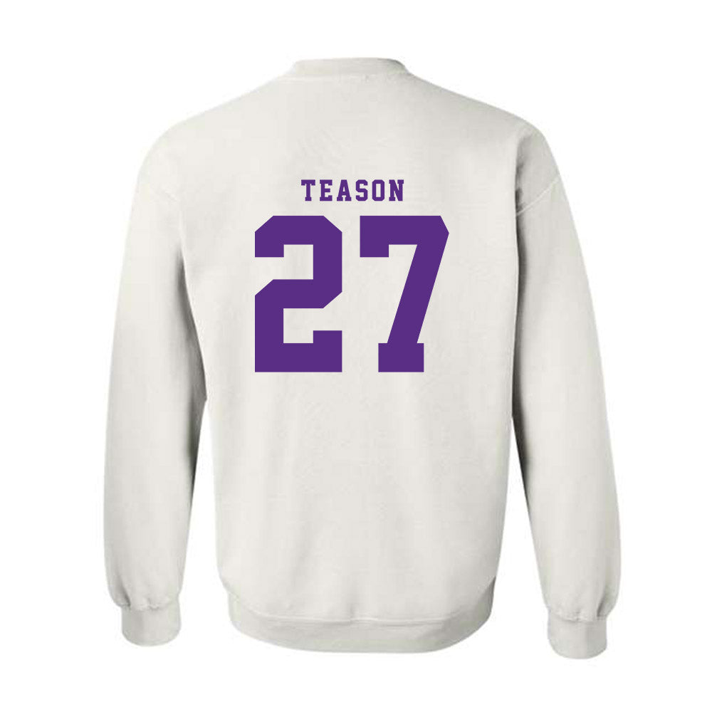 TCU - NCAA Football : Michael Teason - Classic Shersey Crewneck Sweatshirt-3