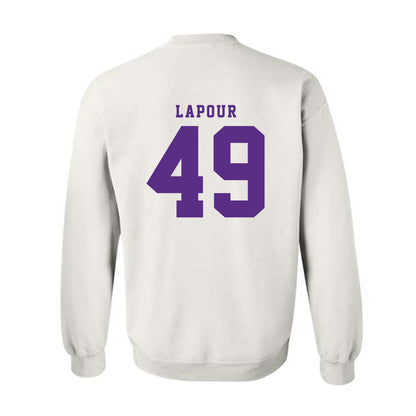 TCU - NCAA Baseball : Tommy LaPour - Classic Shersey Crewneck Sweatshirt-3