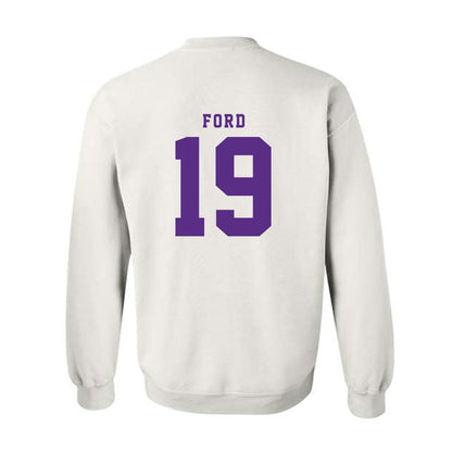 TCU - NCAA Football : Jesse Ford - Classic Shersey Crewneck Sweatshirt-3