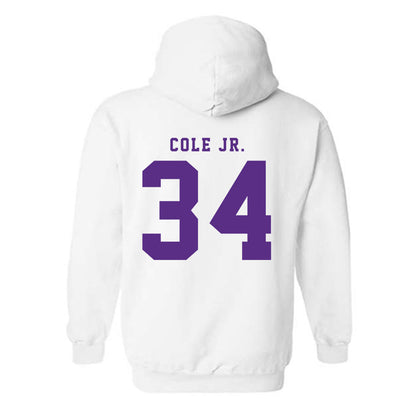TCU - NCAA Football : Perry Cole Jr. - Classic Shersey Hooded Sweatshirt-3