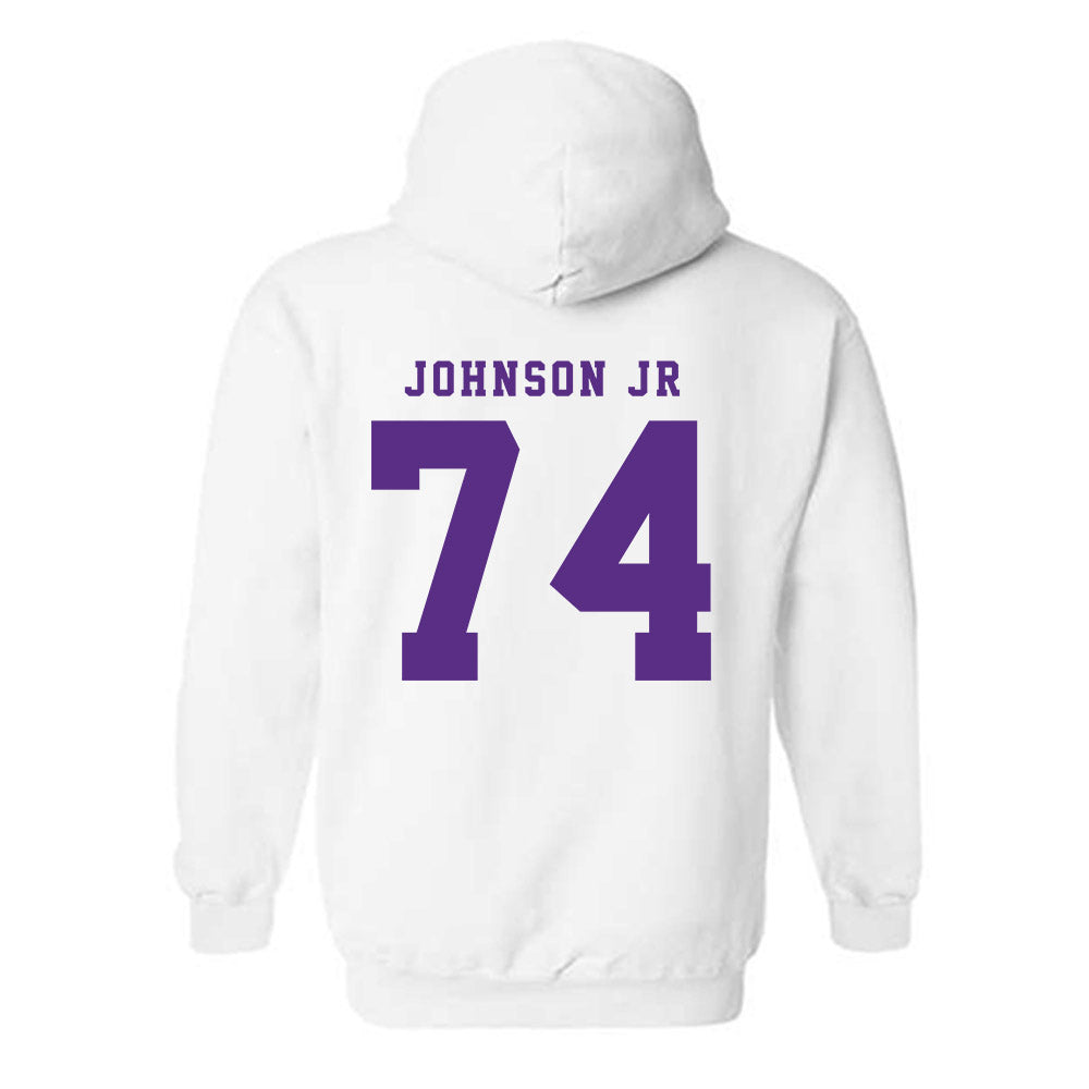 TCU - NCAA Football : Vincent Johnson Jr - Classic Shersey Hooded Sweatshirt-3