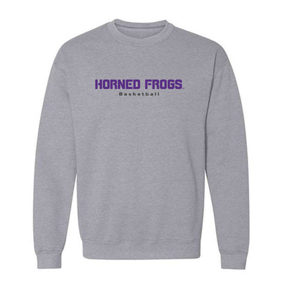 TCU - NCAA Men's Basketball : Milos Spasojevic - Classic Shersey Crewneck Sweatshirt-1
