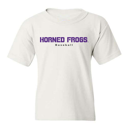TCU - NCAA Baseball : Noah Franco - Classic Shersey Youth T-Shirt-0