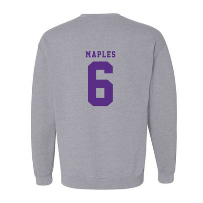 TCU - NCAA Football : Jayden Maples - Classic Shersey Crewneck Sweatshirt-3