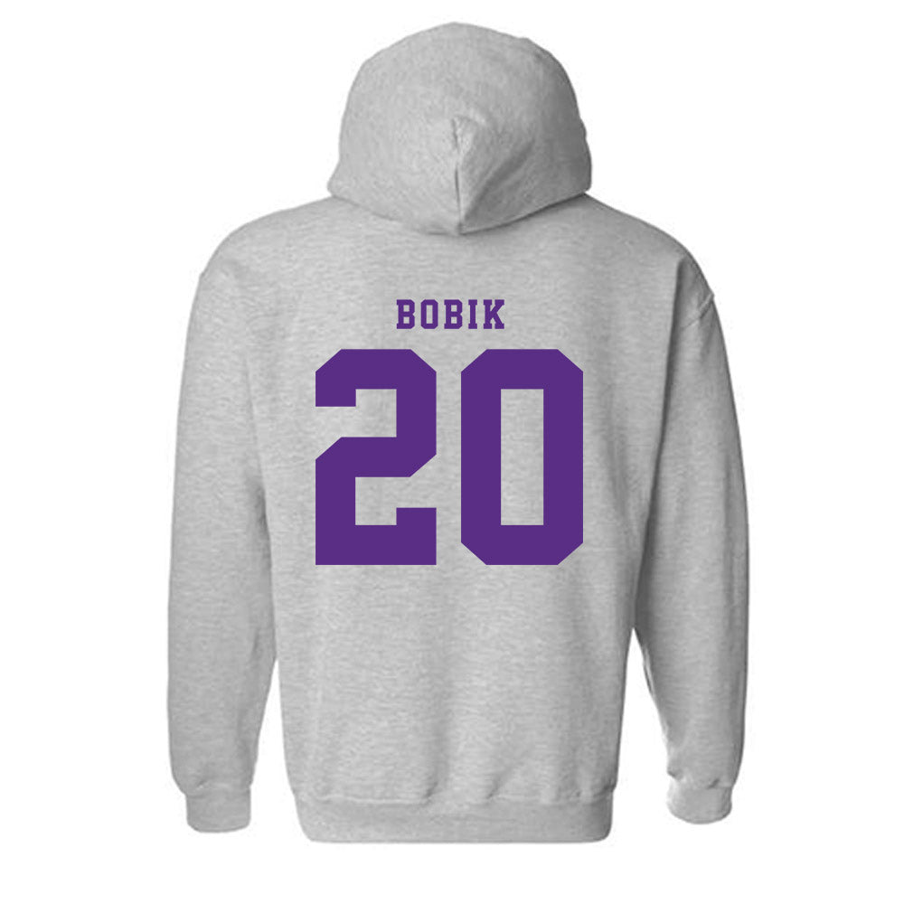 TCU - NCAA Women's Volleyball : Blaykli Bobik - Classic Shersey Hooded Sweatshirt-3