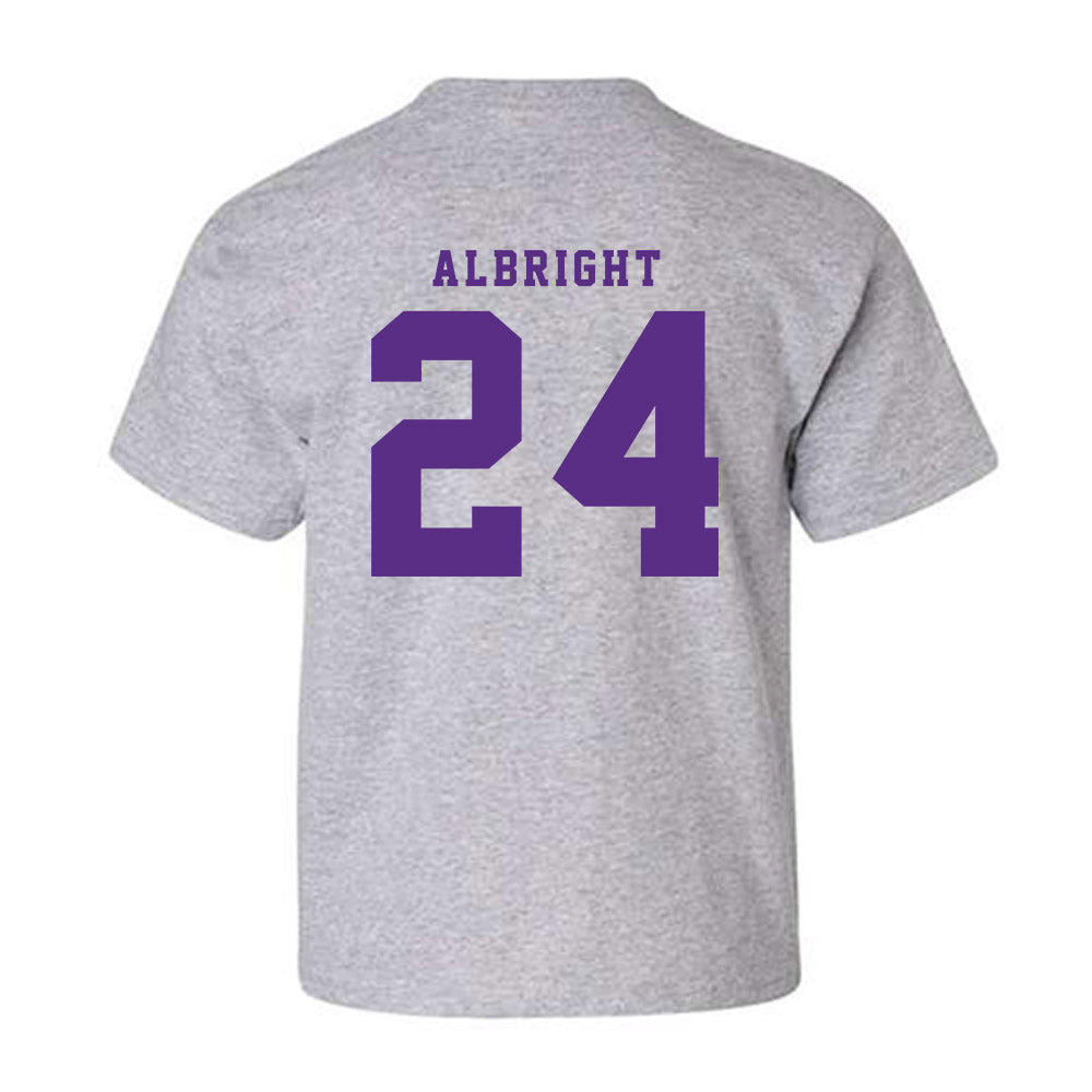 TCU - NCAA Football : Joseph Albright - Classic Shersey Youth T-Shirt-3