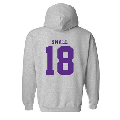 TCU - NCAA Football : Ed Small - Classic Shersey Hooded Sweatshirt-3