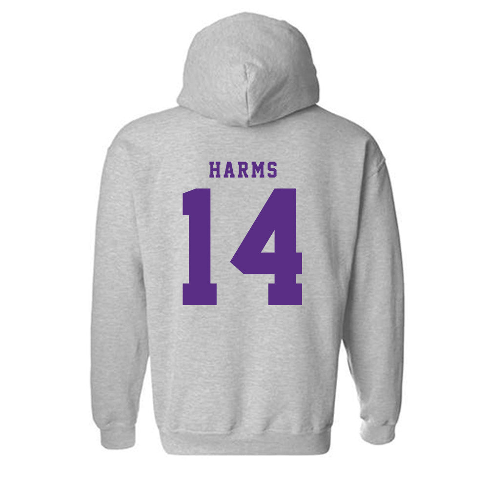 TCU - NCAA Women's Soccer : Hannah Harms - Classic Shersey Hooded Sweatshirt-3