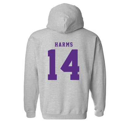 TCU - NCAA Women's Soccer : Hannah Harms - Classic Shersey Hooded Sweatshirt-3