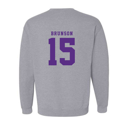 TCU - NCAA Baseball : Chase Brunson - Classic Shersey Crewneck Sweatshirt