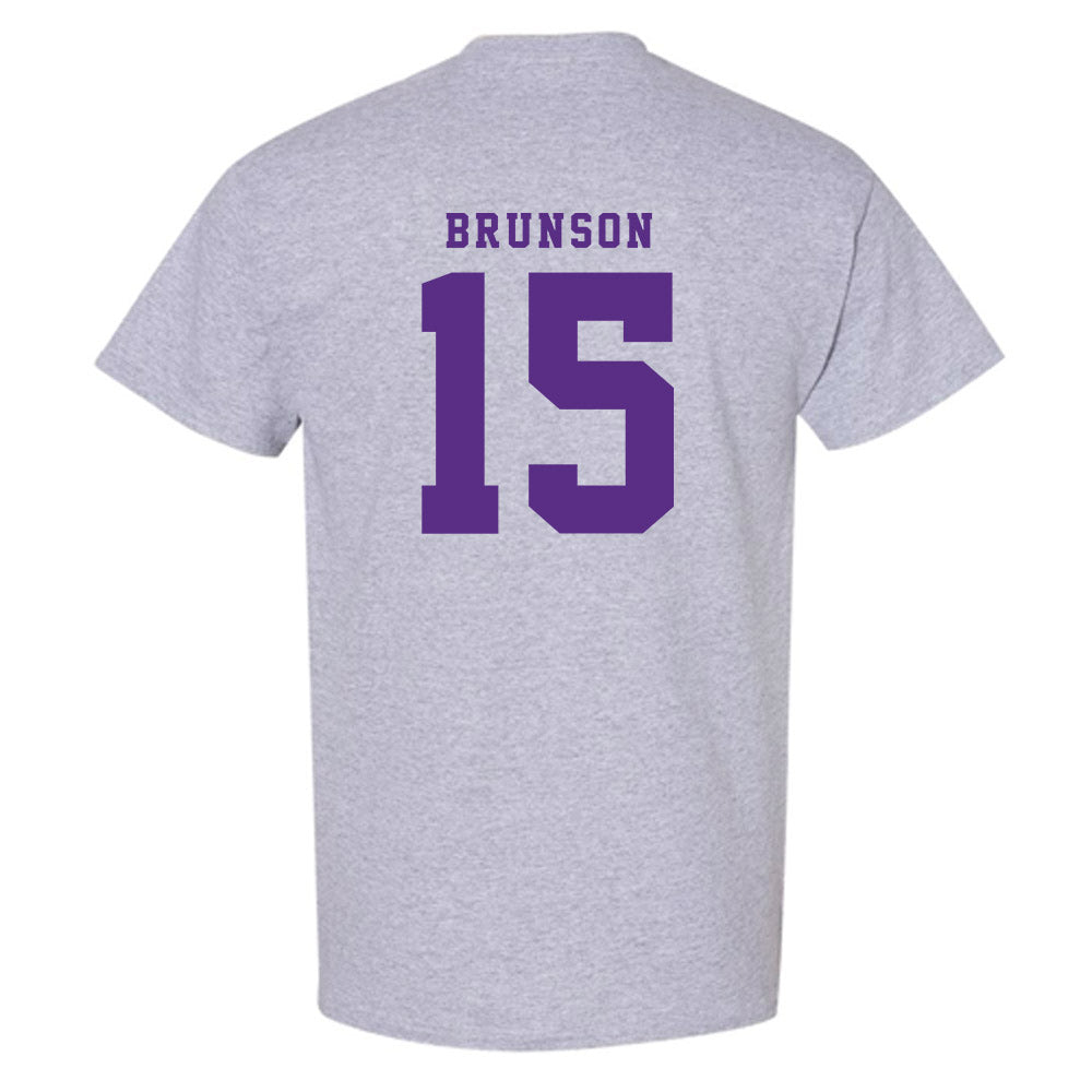 TCU - NCAA Baseball : Chase Brunson - Classic Shersey T-Shirt